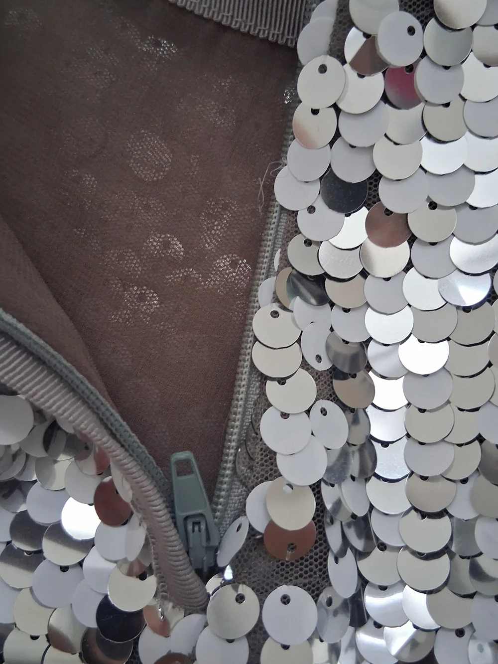 Zara full silver